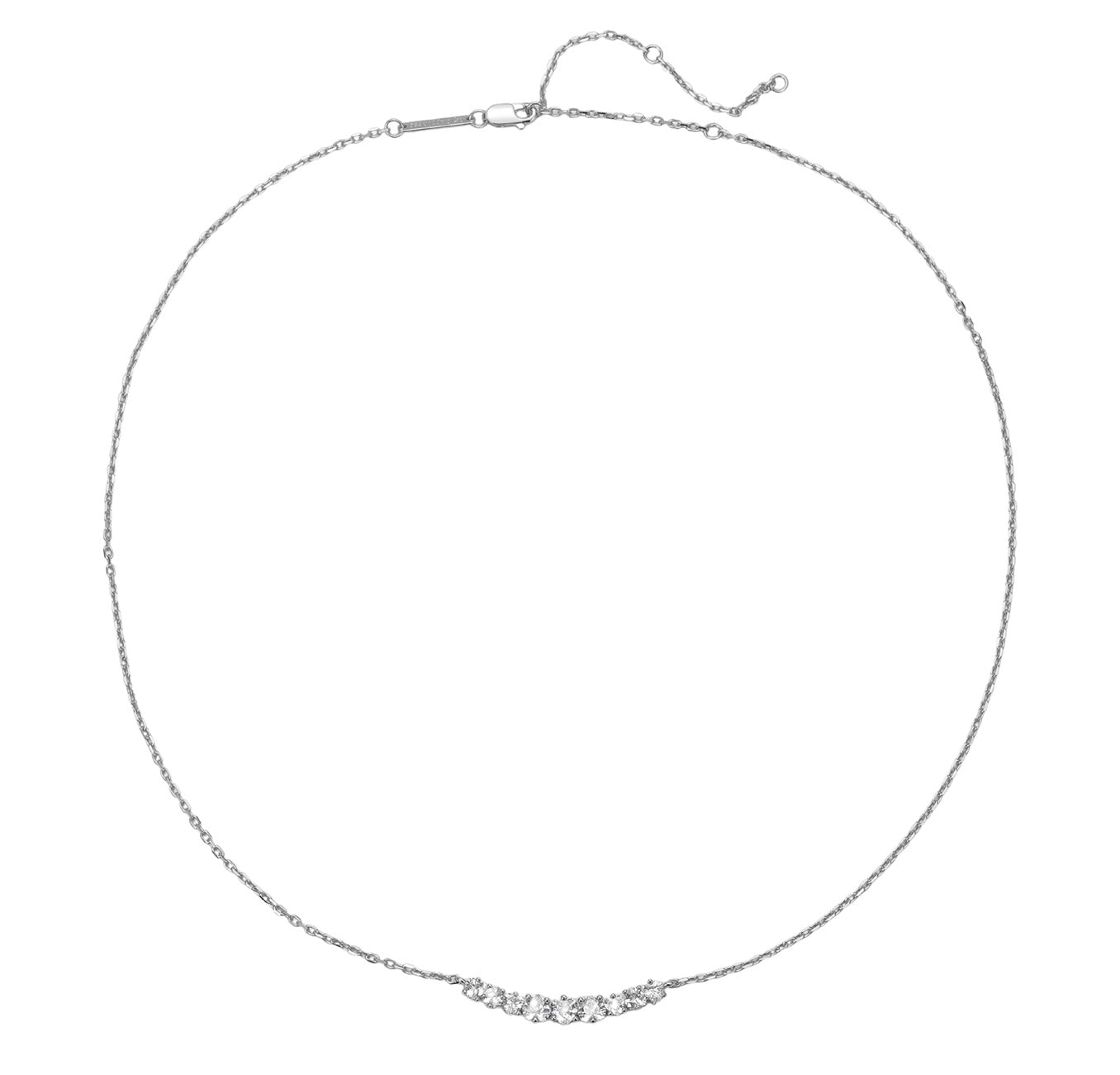 Tennis Glow Halskette aus Sterlingsilber